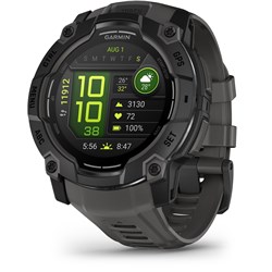 Garmin Instinct 3 50mm AMOLED Smart Watch (Black/Charcoal)