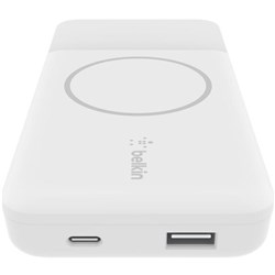 Belkin BoostUp 10K Magnetic Portable Wireless Charger for iPhone (White)