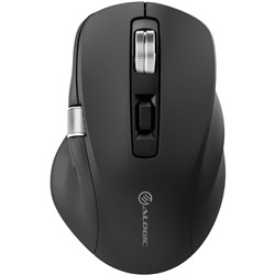 Alogic Apex Bluetooth USB-C Rechargeable 7 Keys Programmable Mouse (Black)