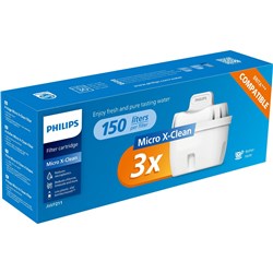 Philips 4-stage Micro X-Clean Jug Filter (3 Pack)