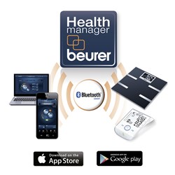 Beurer GS485 Bluetooth Glass Scales