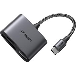 Ugreen USB-C3.0 Card Reader(SD/TF3.0+USB-A2.0) Card Reader
