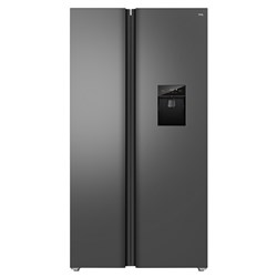 TCL TRF630SHG 631L Side by Side Fridge (Grey)