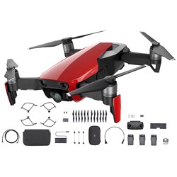 DJI Mavic Air 4K Drone Fly More Combo (Flame Red)
