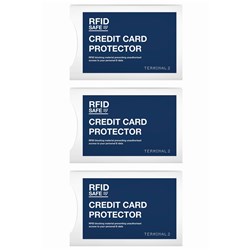 Terminal 2 RFID Credit Card Protector (3 Pack)