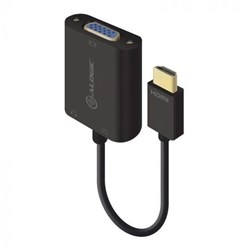 ALOGIC 15cm HDMI to VGA Adapter with 3.5mm Audio (M to F)