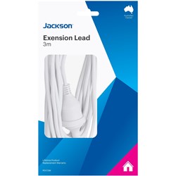 Jackson 3 Metre Power Extension Lead