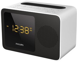 Philips AJT5300 Clock Radio (White)