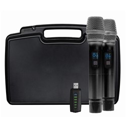 Stadium UHFUSB2A USB Wireless Mic (Twin Pack)