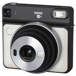FujiFilm Instax SQUARE SQ6 Instant Camera (Pearl White)